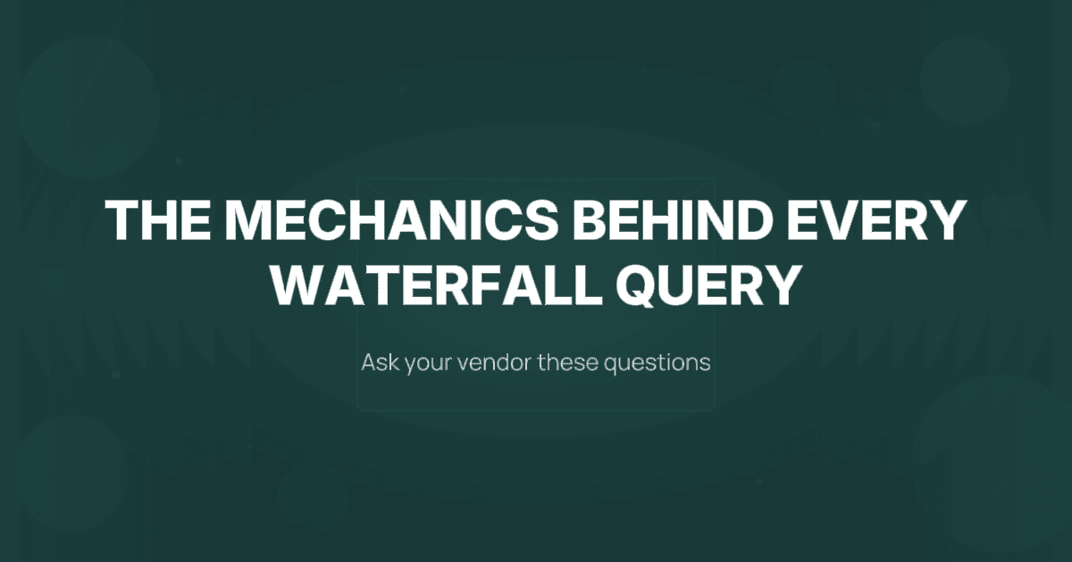 The Mechanics Behind Every Waterfall Query